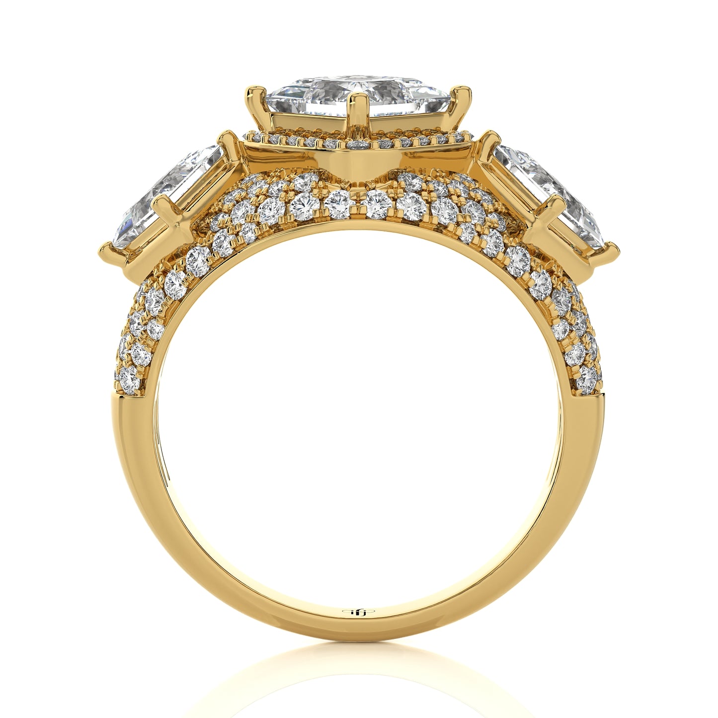 2.96 Ct Fashion Cocktail Ring & Wedding Rings