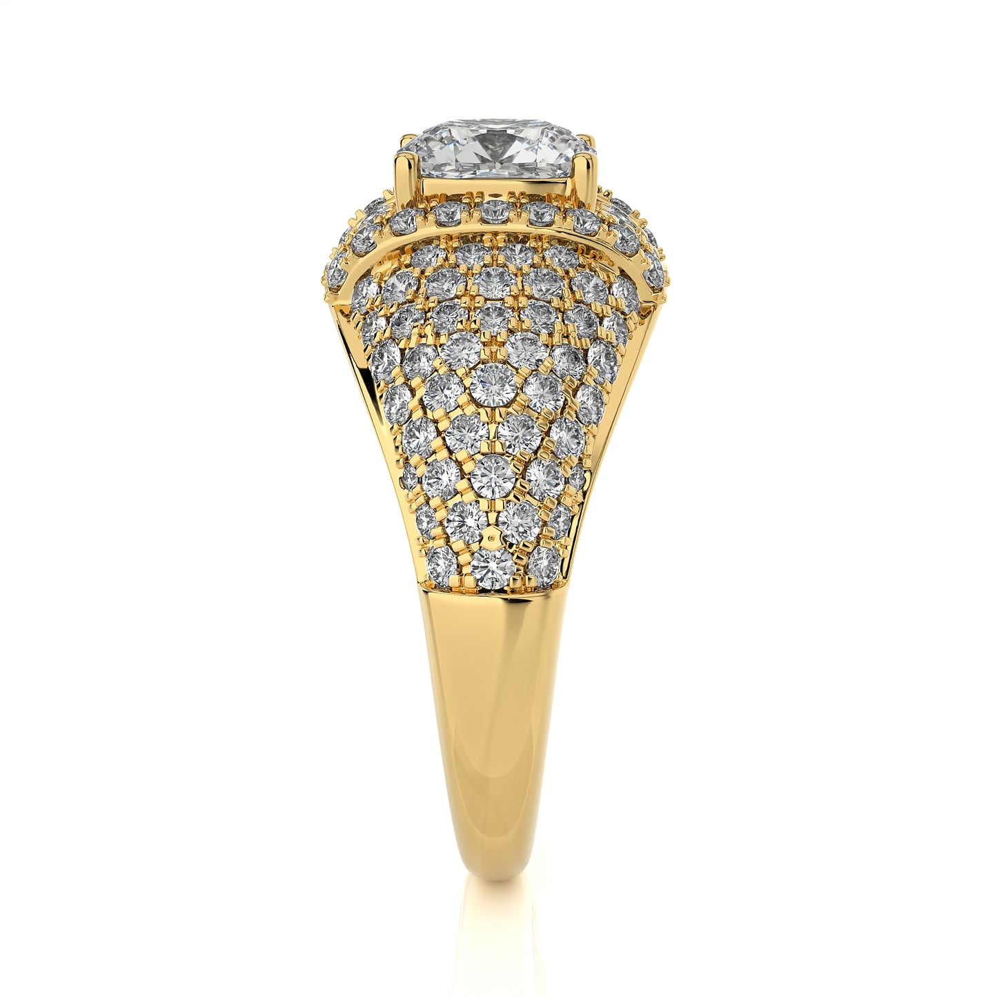 2.01 Ct Halo Vera Wang & Engagement & Wedding Rings
