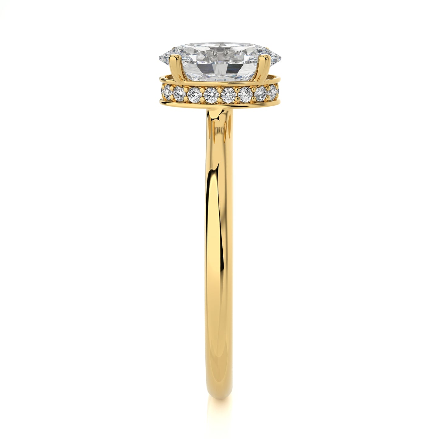 1.63 Ct Round Diamond Ring Engagement Ring & Wedding Rings