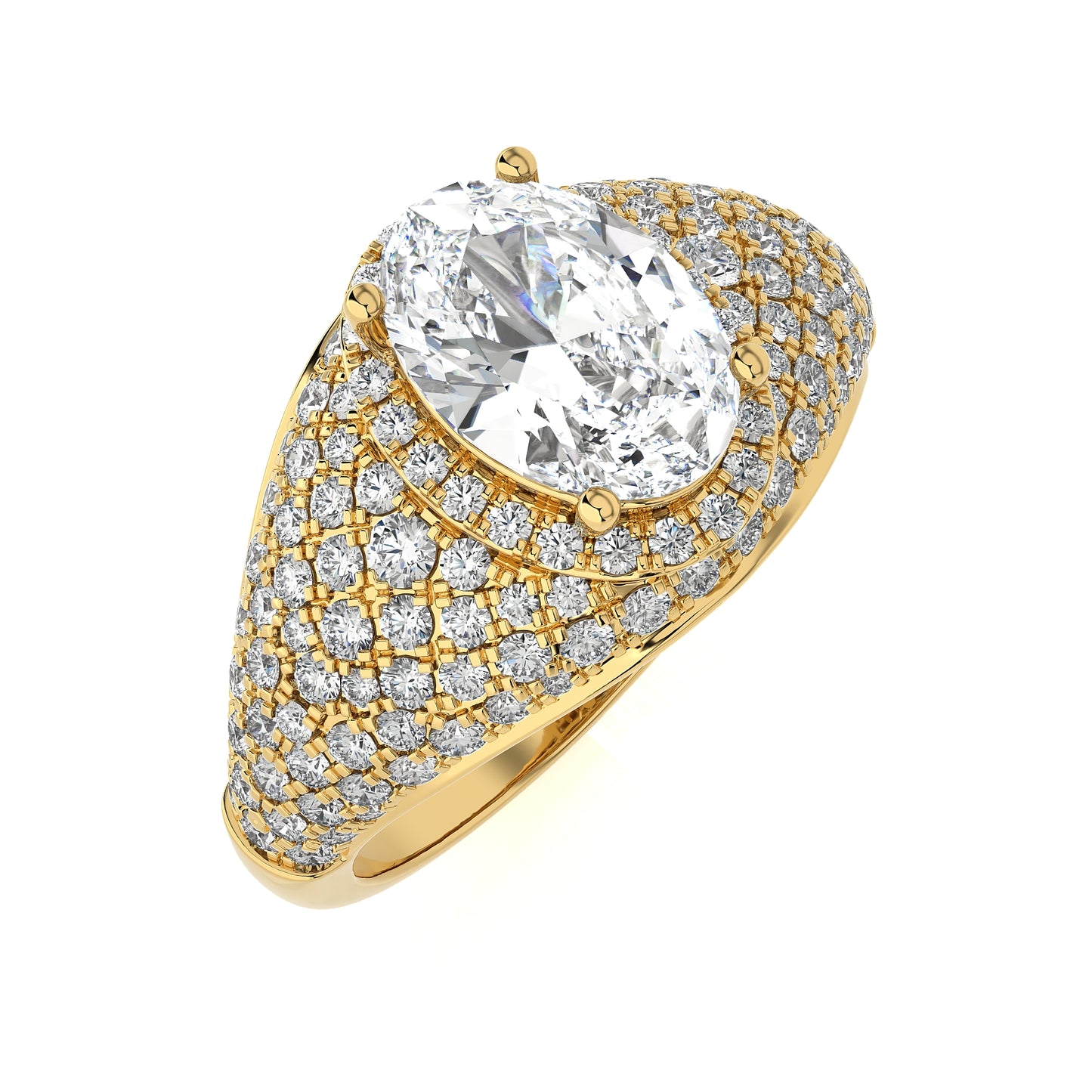 1.91 Ct Halo Vera Wang & Engagement & Wedding Ring