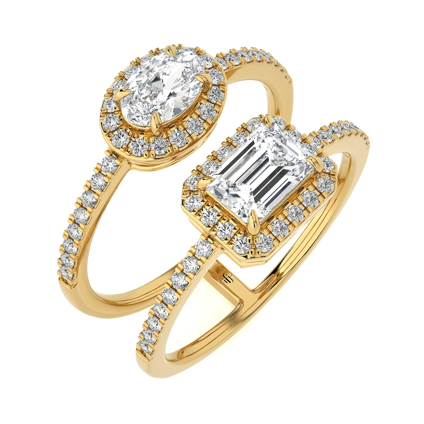 1.50 Ct Fashion Ring Halo/Pave & Engagement Ring & Wedding Rings