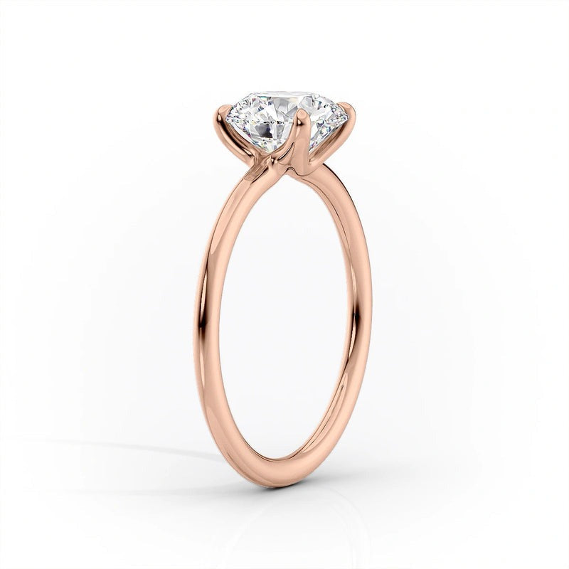 2.00 Ct In Princess Bardot Scallop Engagement Ring