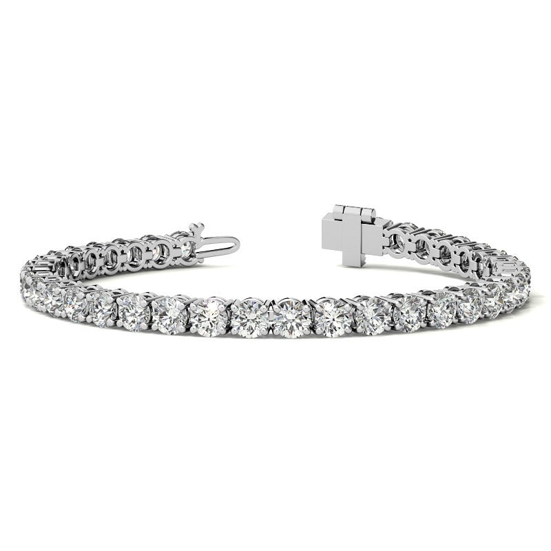 19.00 Ct 4 Prong Classic Tennis Bracelet| Jewelry for Women
