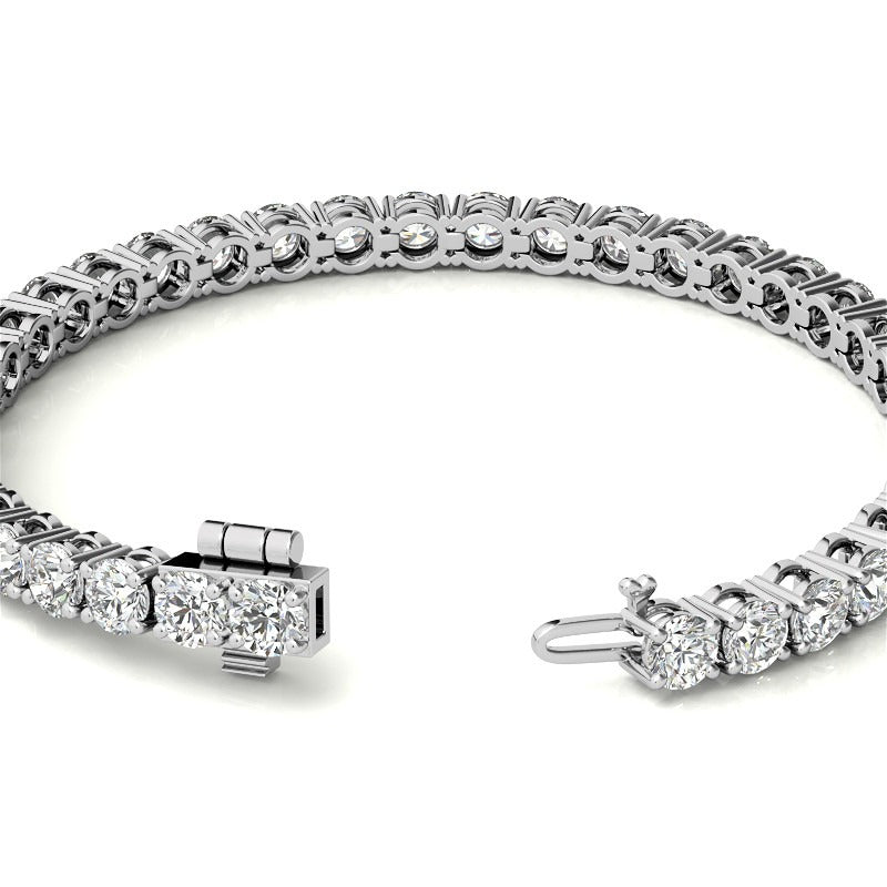 19.00 Ct 4 Prong Classic Tennis Bracelet| Jewelry for Women