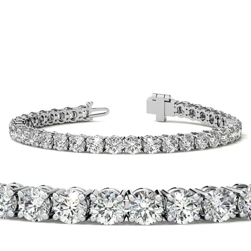 27.00 Ct 4 Prong Classic Tennis Bracelet| Jewelry for Women
