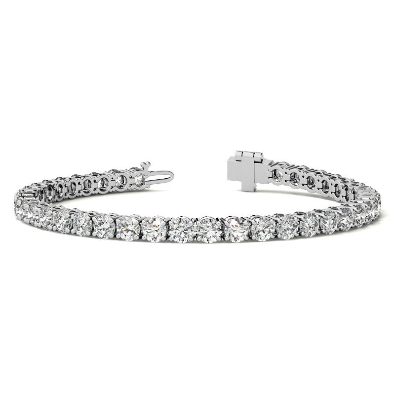 15.10 Ct 4 Prong Classic Tennis Bracelet| Jewelry for Women