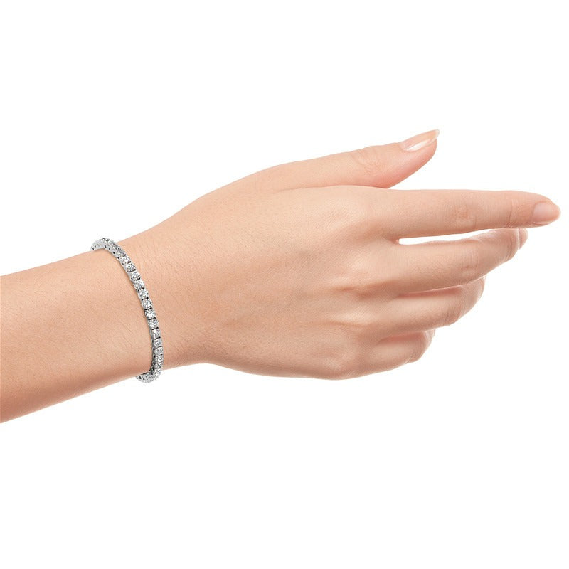 15.10 Ct 4 Prong Classic Tennis Bracelet| Jewelry for Women