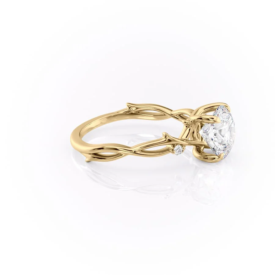 2.50 CT Round The Twig Engagement Ring