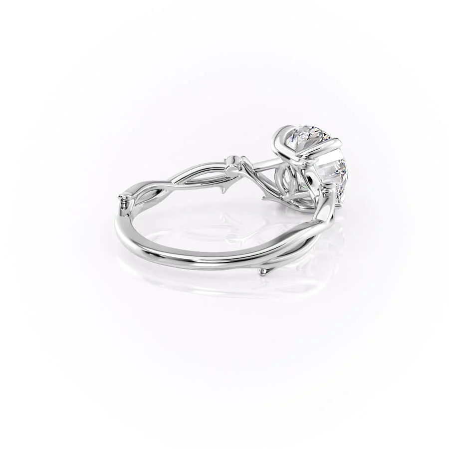 2.50 CT Round The Twig Engagement Ring
