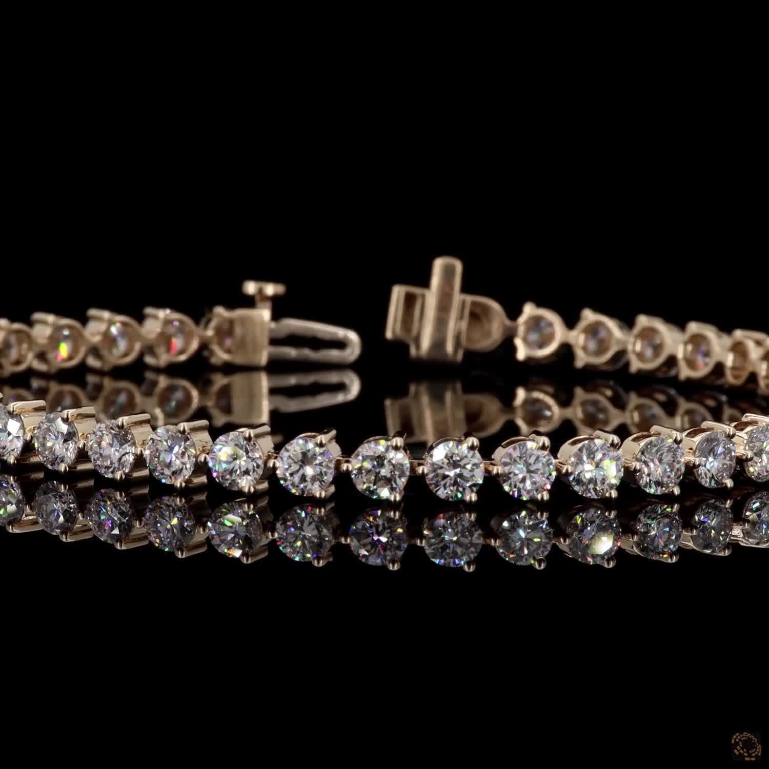7.62 Ct Concealed Box Clasp with a push-tongue insertion, top release trigger, and a fold-over safety latch