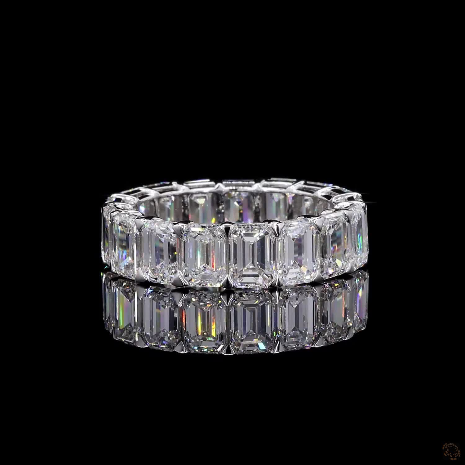 8.37 Ct Art Deco Elegance, Timeless Sophistication, High Luxury Fine Jewelry