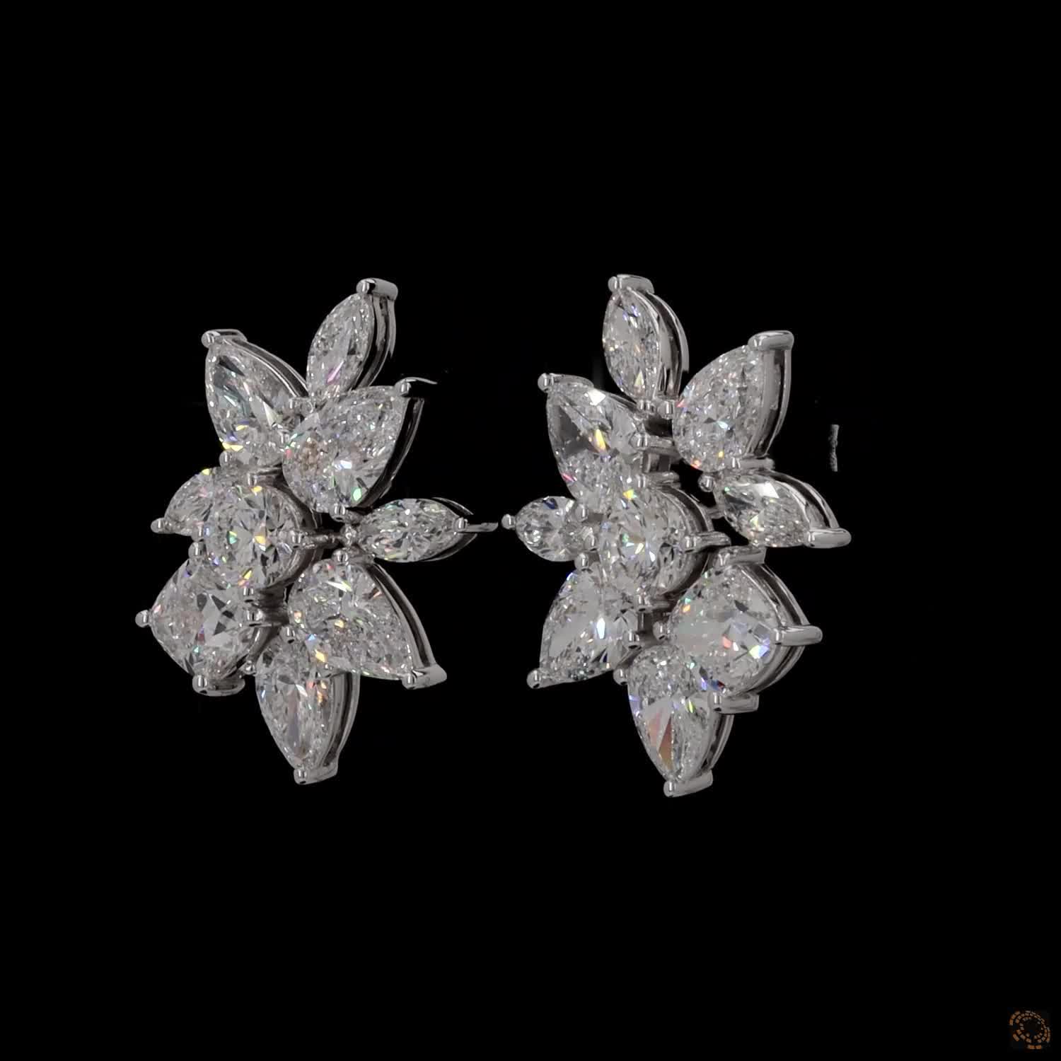 8.17 Ct Double-notched post with oversized, heavy-duty push-back clasps for maximum stability