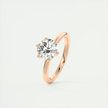 Round Diamond Engagement Ring