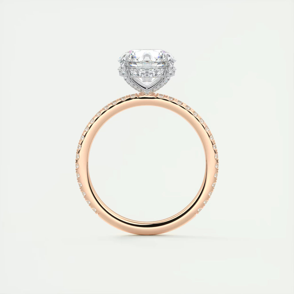 2.00 Ct Round Solitaire Forever Love Engagement Rings