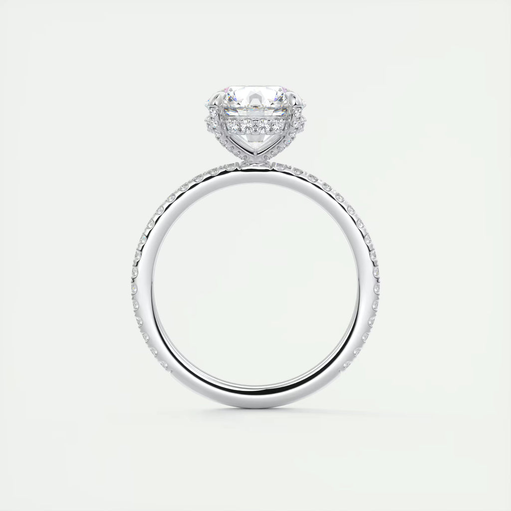 2.00 Ct Round Solitaire Forever Love Engagement Rings
