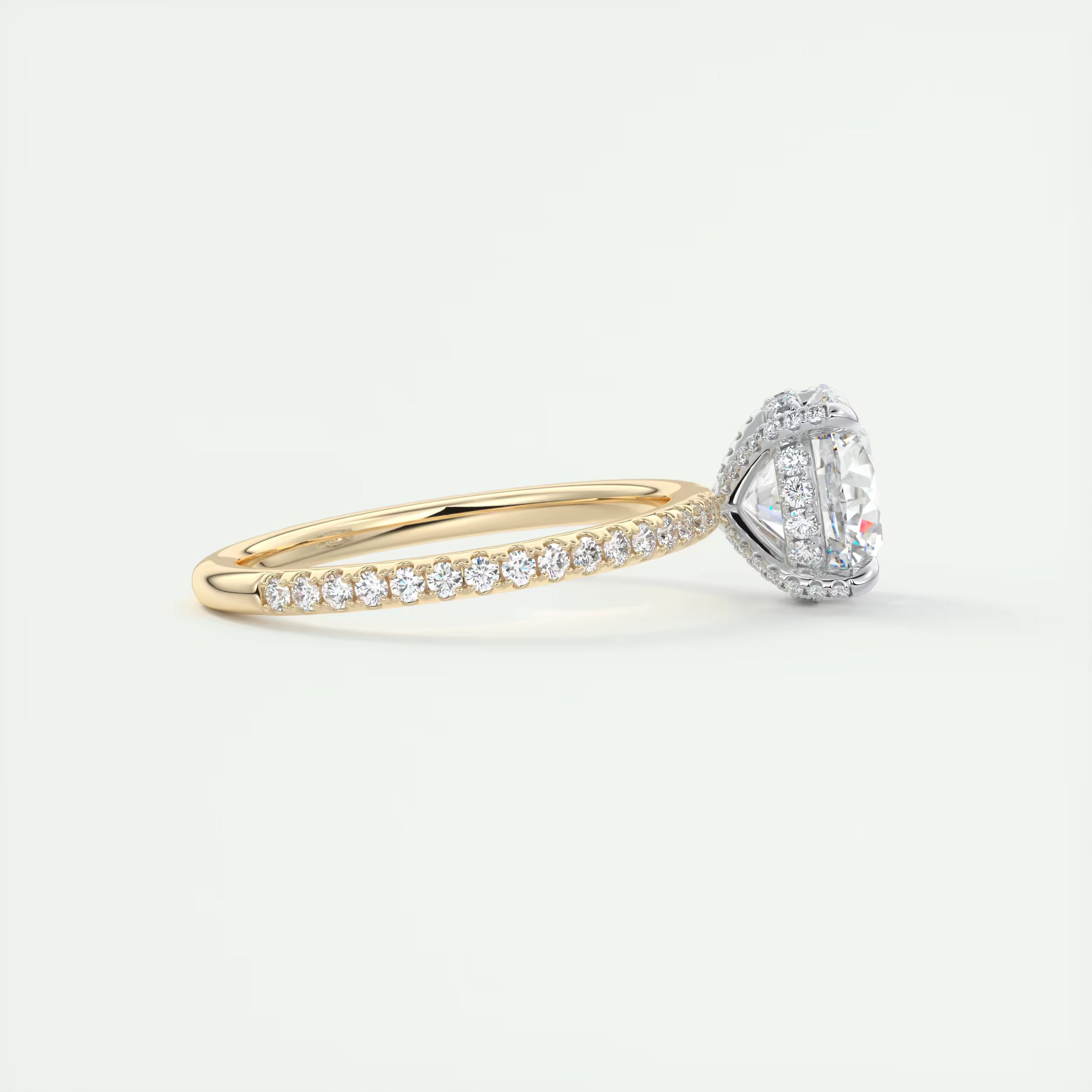 2.00 Ct Round Solitaire Forever Love Engagement Rings