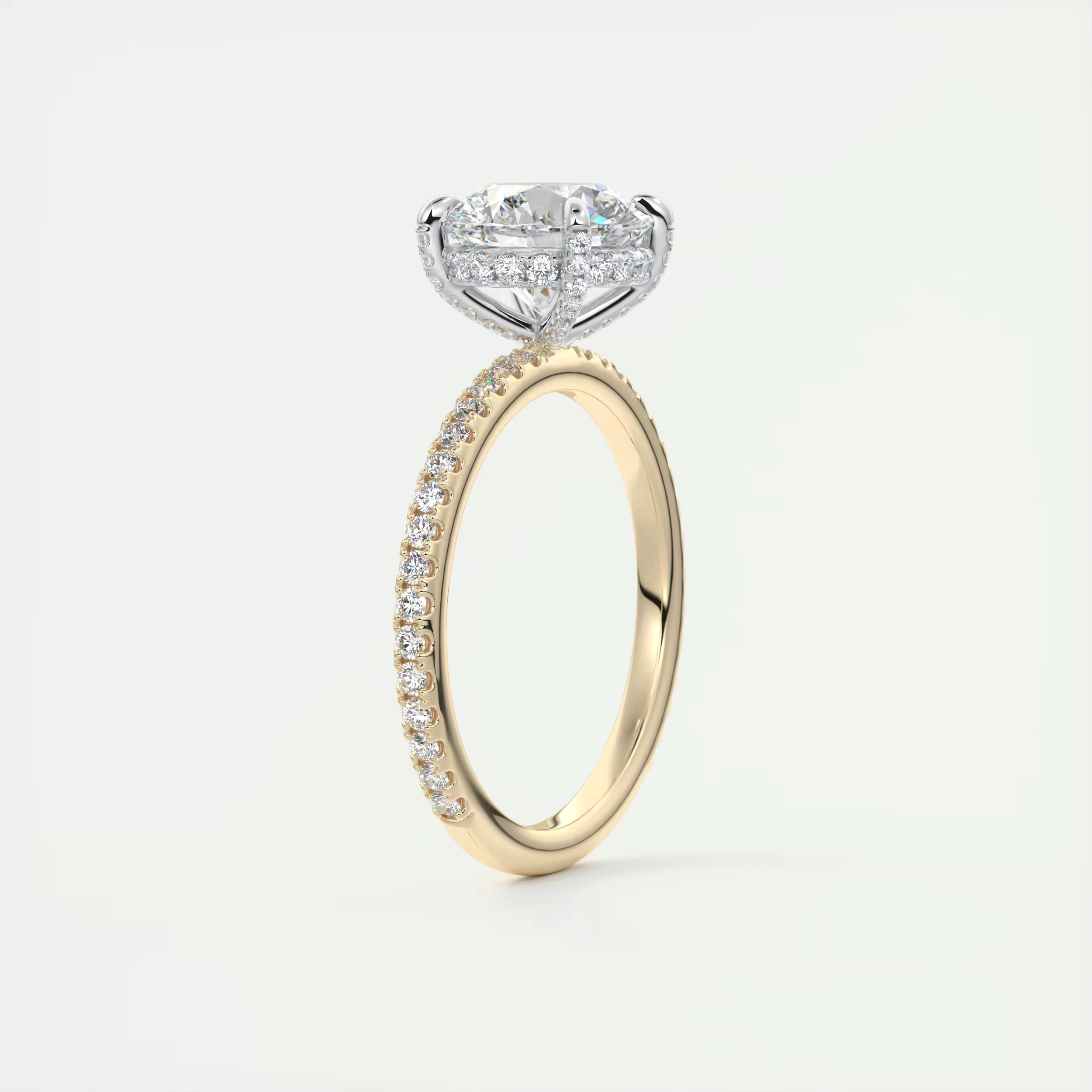 2.00 Ct Round Solitaire Forever Love Engagement Rings