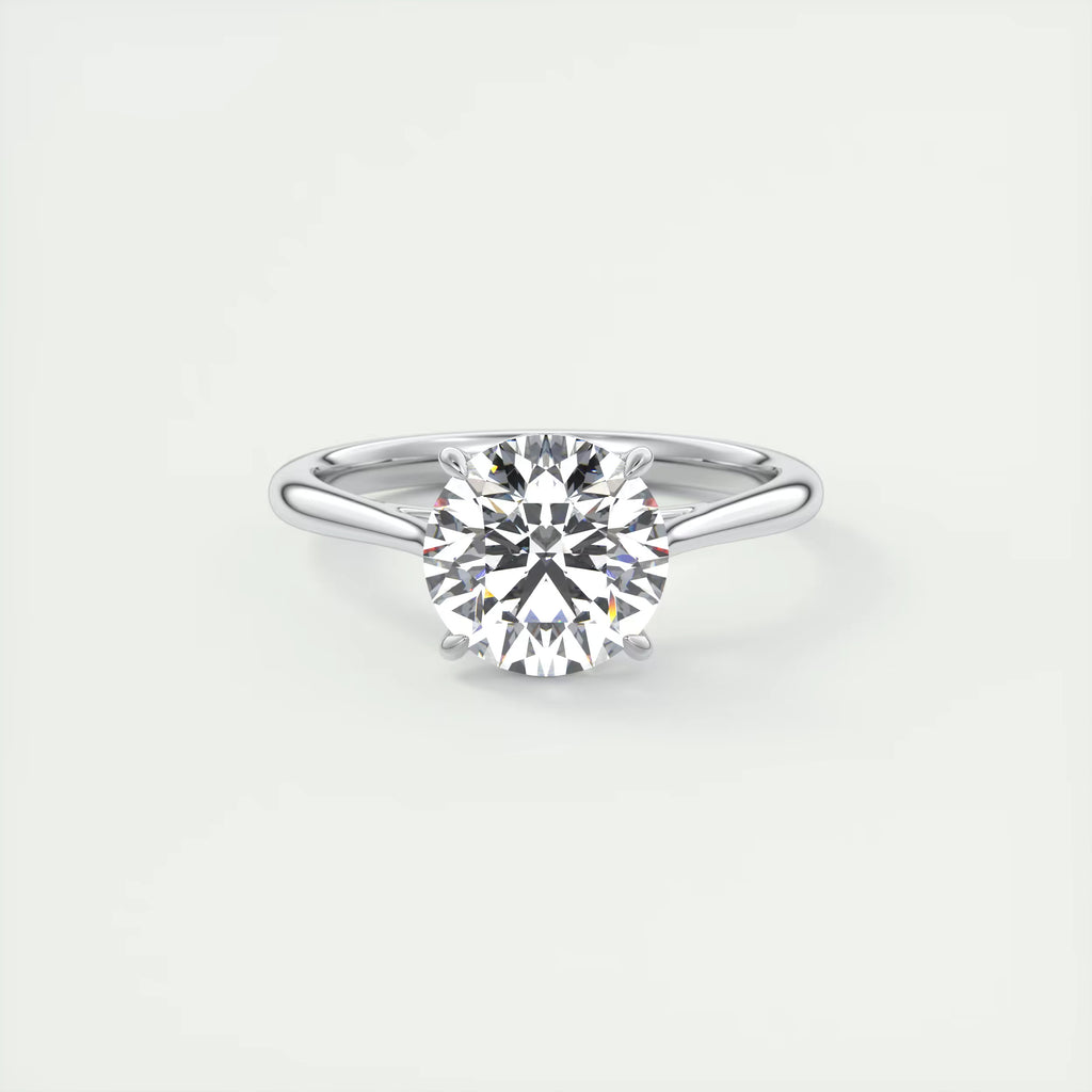 2.00 Ct Round Solitaire with Four Eagle Claws Set Engagement Rings