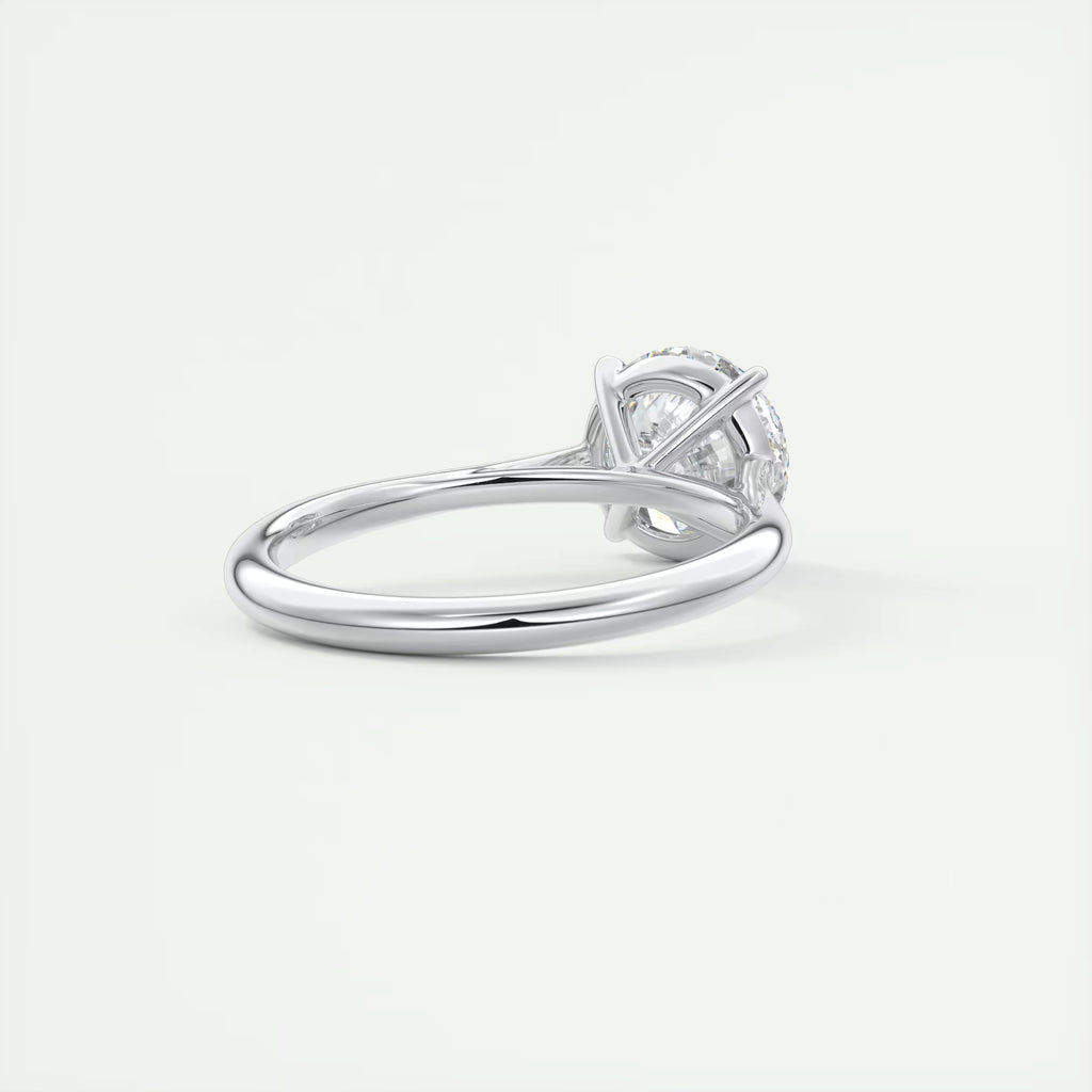 2.00 Ct Round Solitaire with Four Eagle Claws Set Engagement Rings