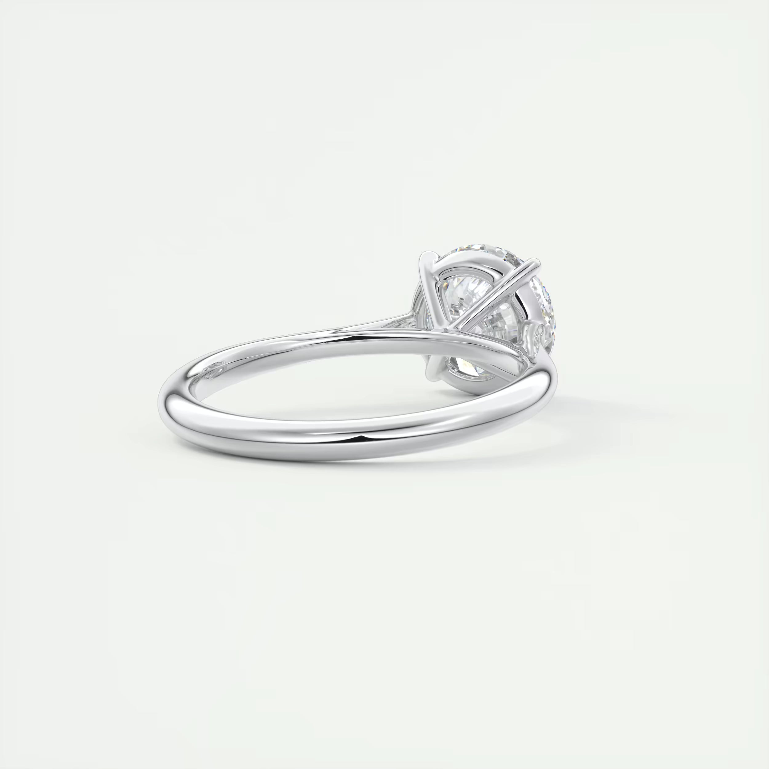 2.00 Ct Round Solitaire with Four Eagle Claws Set Engagement Rings