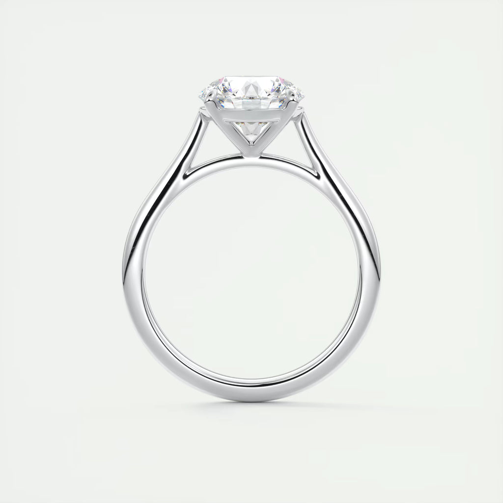 2.00 Ct Round Solitaire with Four Eagle Claws Set Engagement Rings