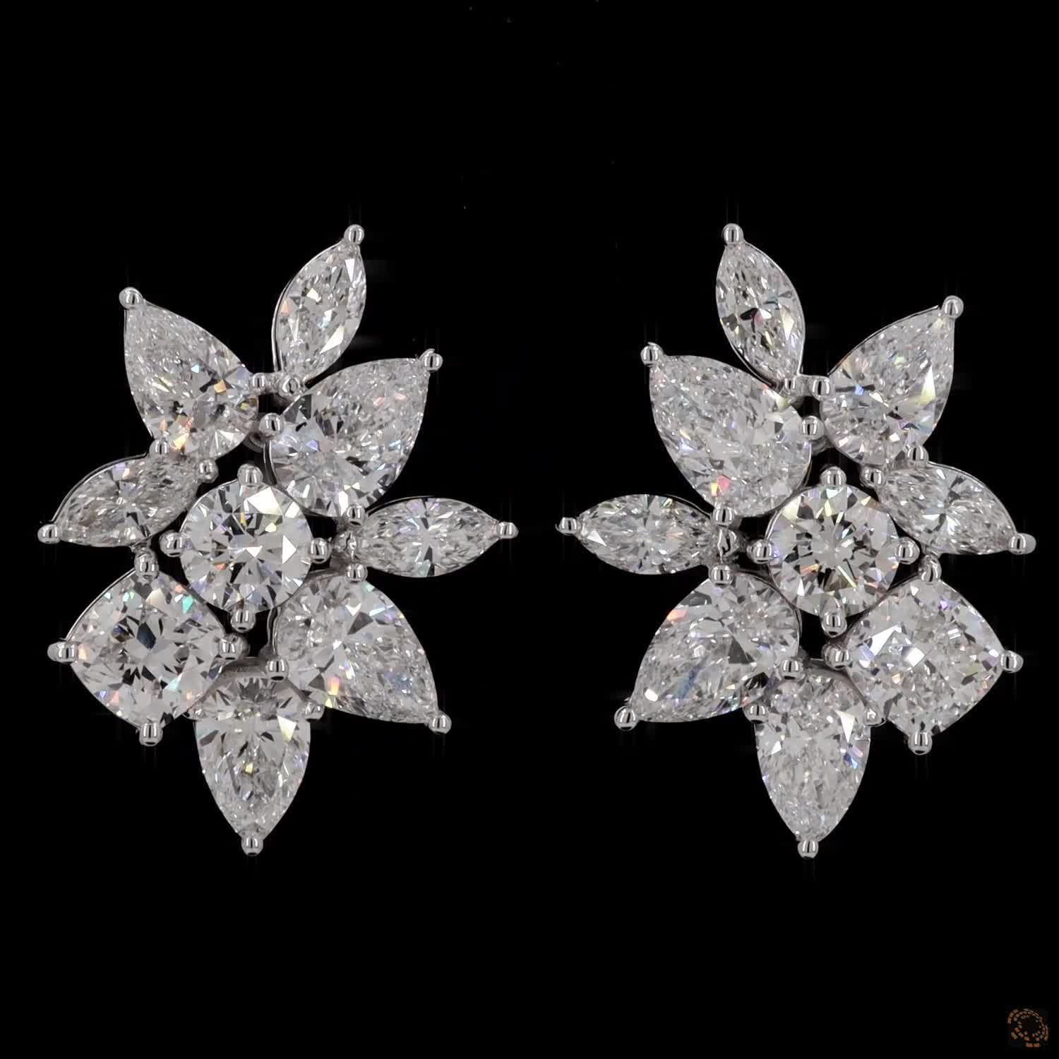 8.17 Ct Double-notched post with oversized, heavy-duty push-back clasps for maximum stability