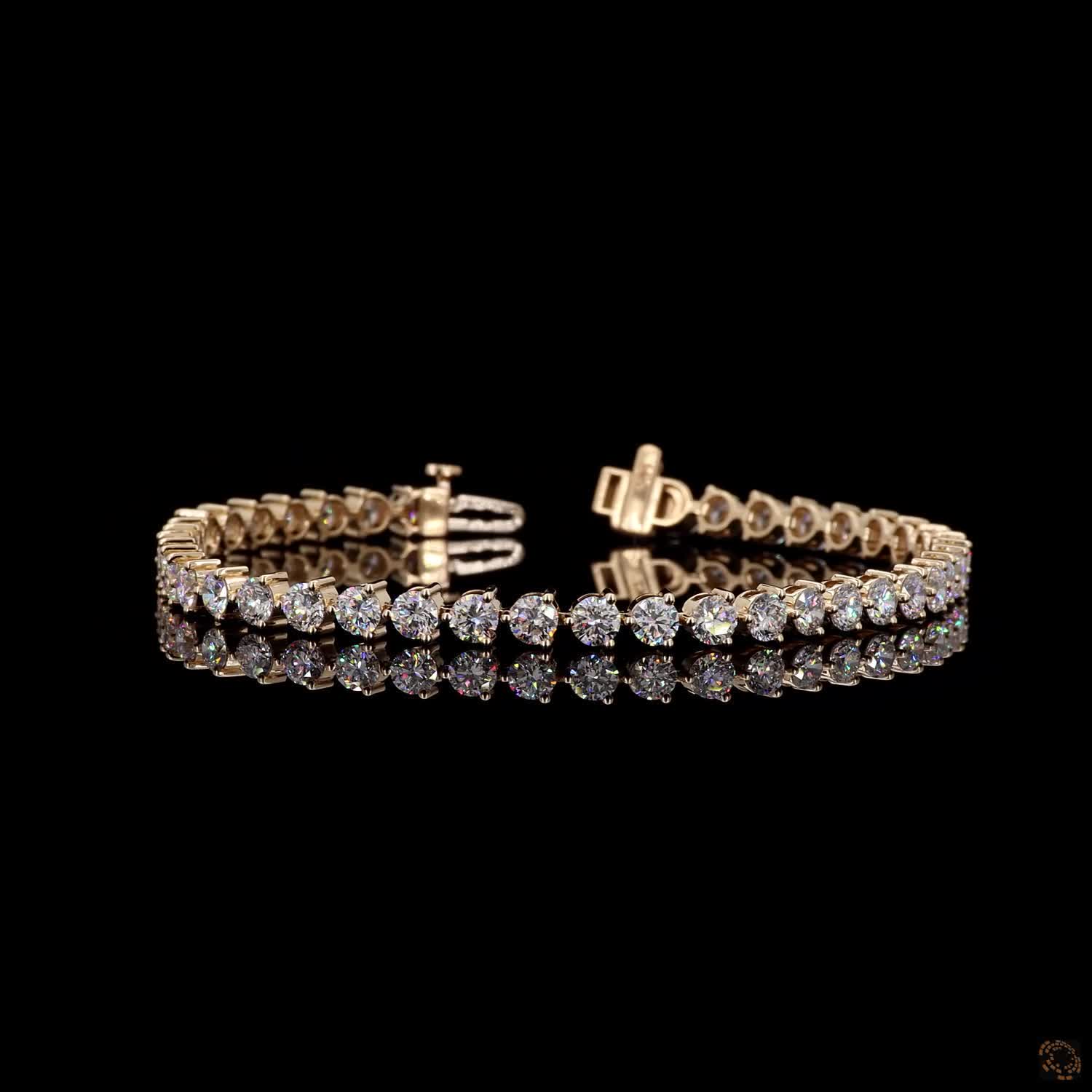 7.62 Ct Concealed Box Clasp with a push-tongue insertion, top release trigger, and a fold-over safety latch