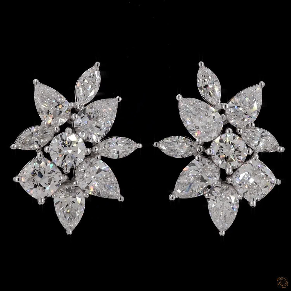 8.17 Ct Double-notched post with oversized, heavy-duty push-back clasps for maximum stability