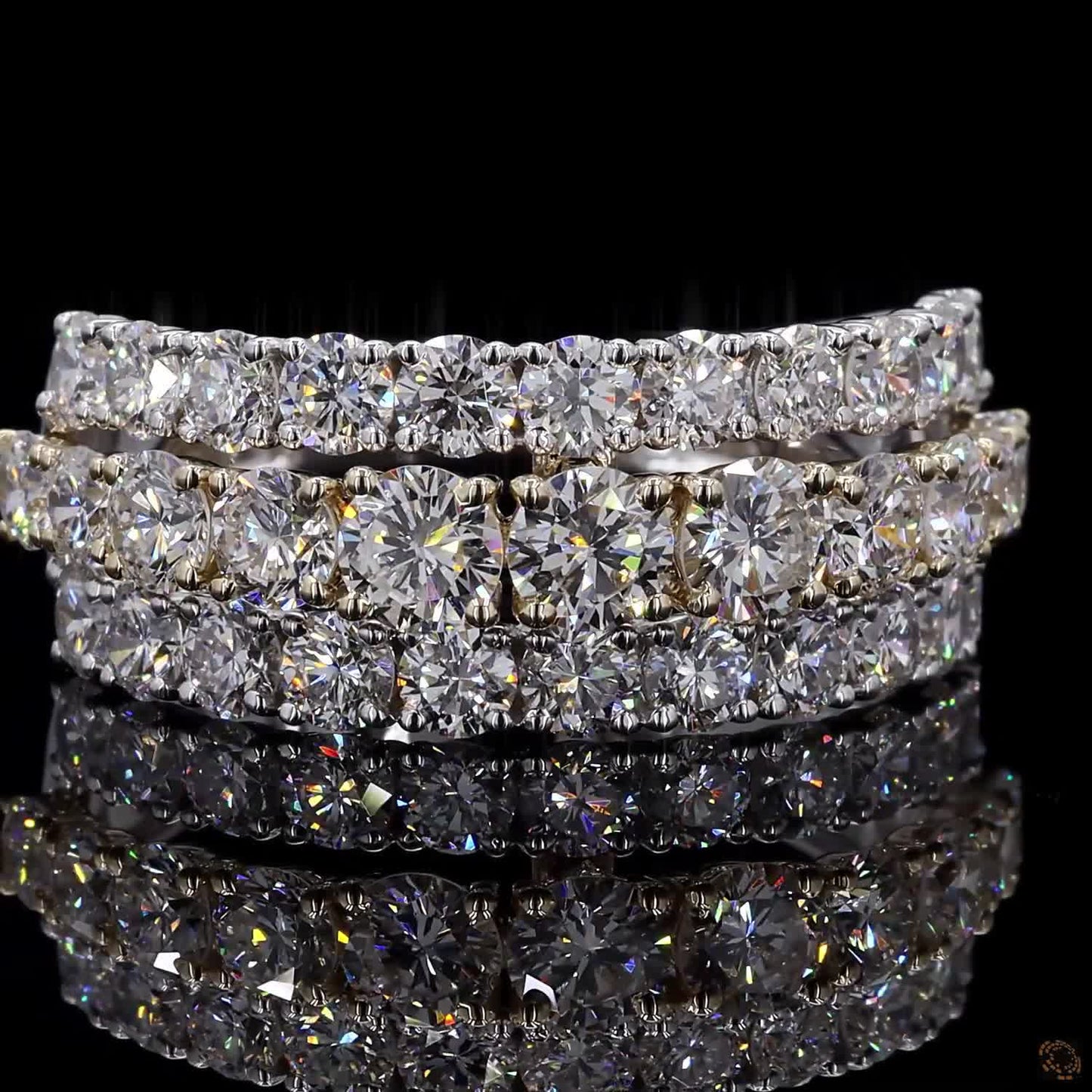 2.64 Ct Round Cut Diamond Engagement Ring, Customized Diamond Ring