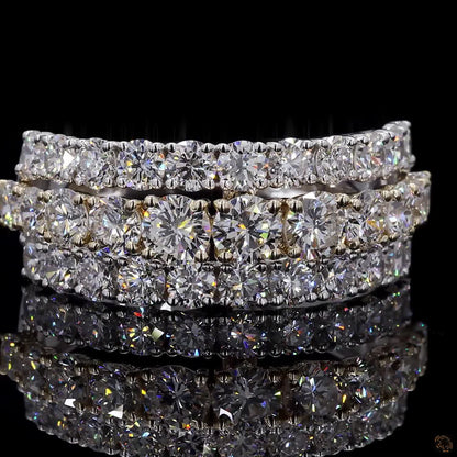 2.64 Ct Round Cut Diamond Engagement Ring, Customized Diamond Ring