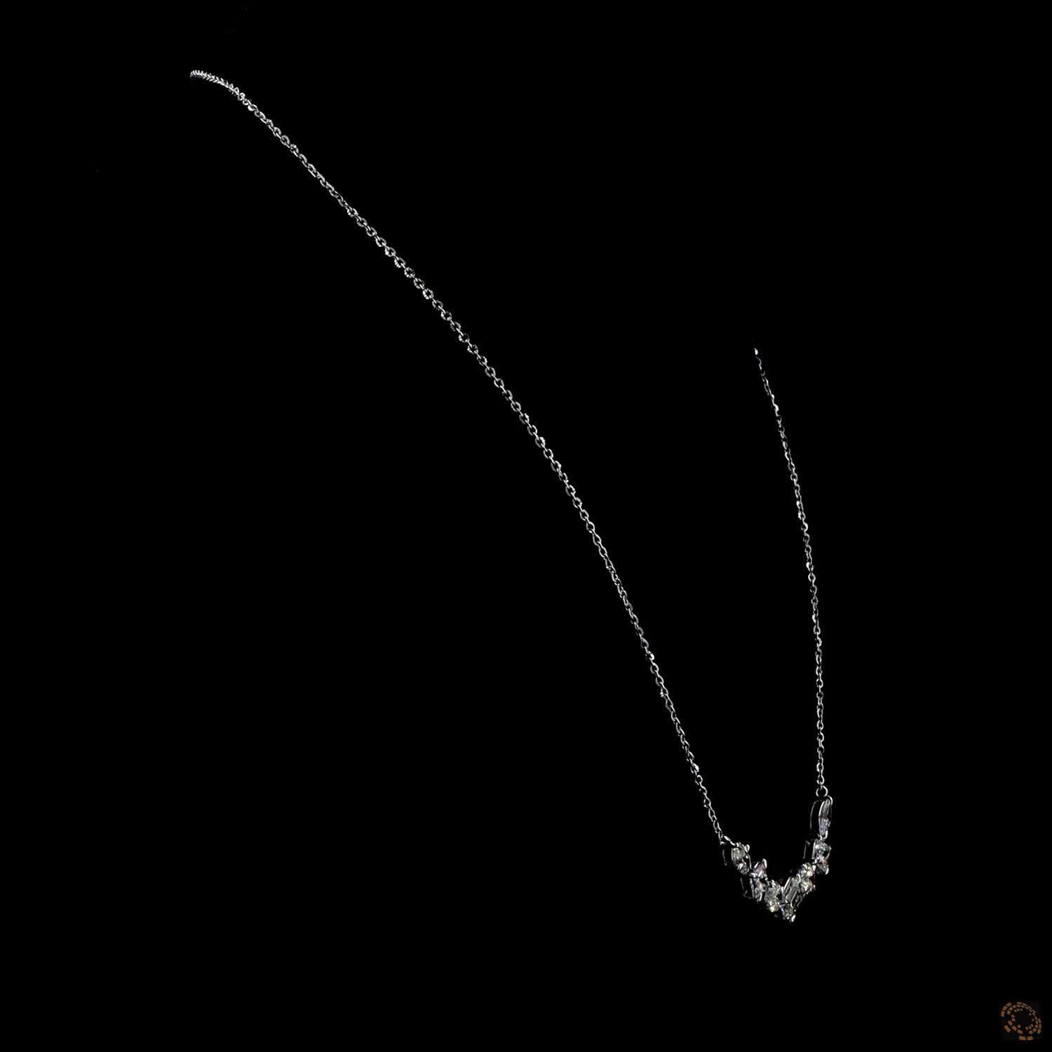 3.86 Cts Multi-Shape Lab Grown Diamond Necklace