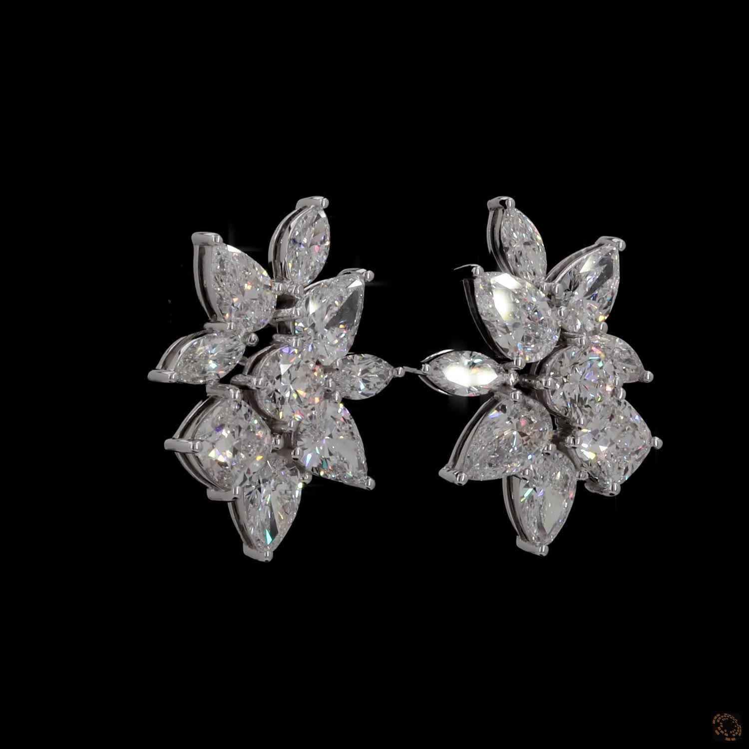 8.17 Ct Double-notched post with oversized, heavy-duty push-back clasps for maximum stability