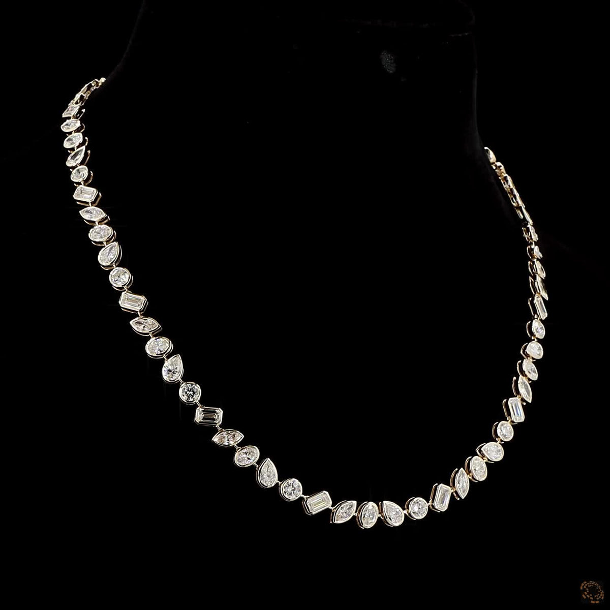 17.11 Ct Wear alone as a standalone statement piece against a low neckline or over a sleek high-neck top