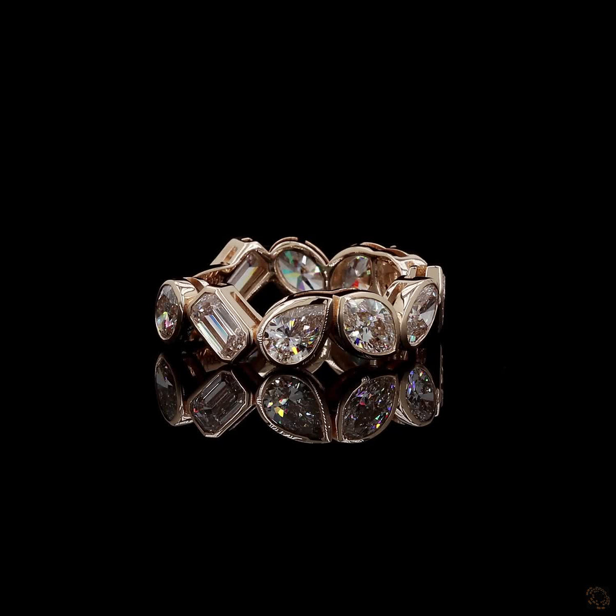 3.45 Ct Eclectic Luxe, Avant-Garde Statement, Modern Contemporary Fine Jewelry