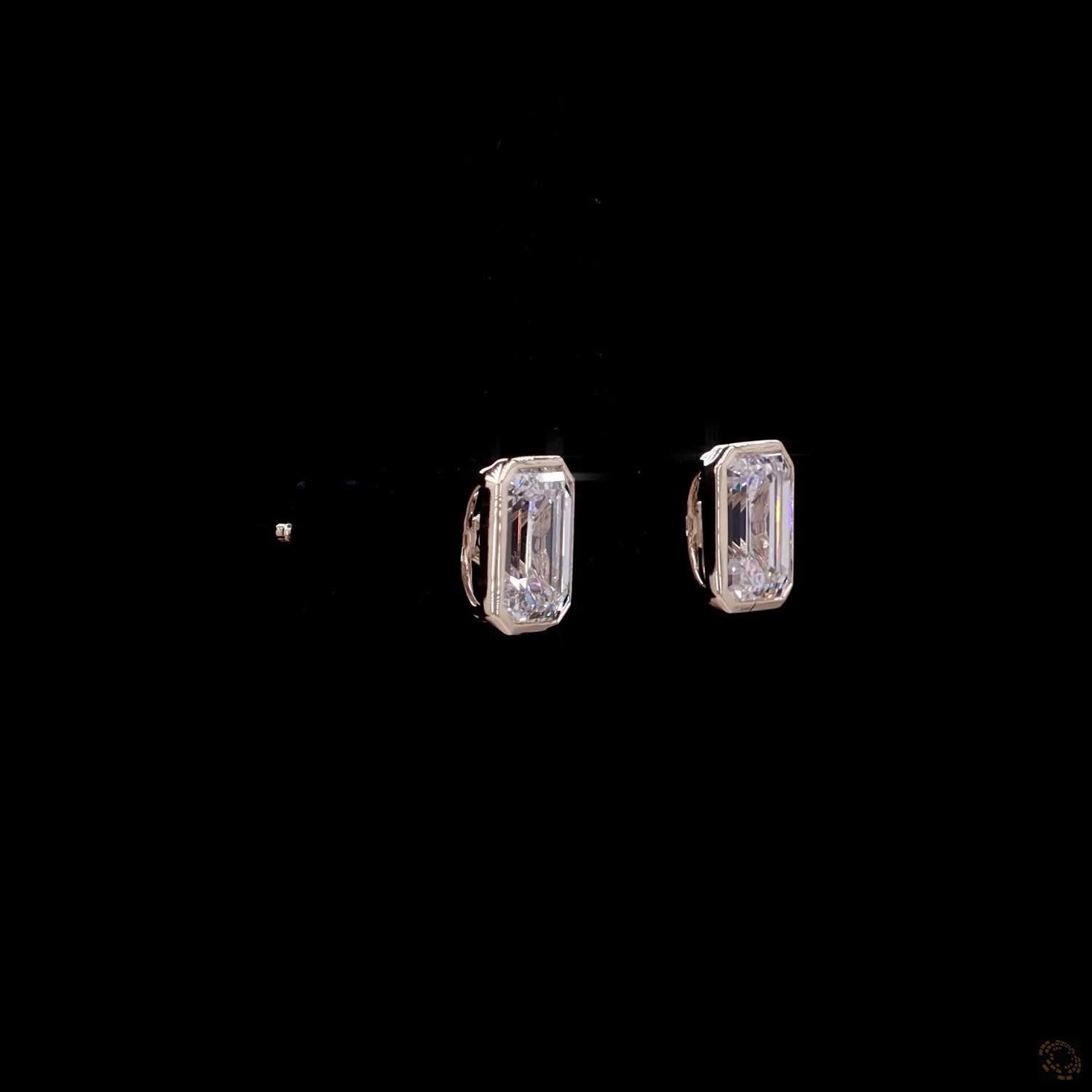 2.41 Ct Full Bezel Setting (a continuous metal rim wraps fully around the gem for maximal protection, smooth edges, and a bold geometric profile)
