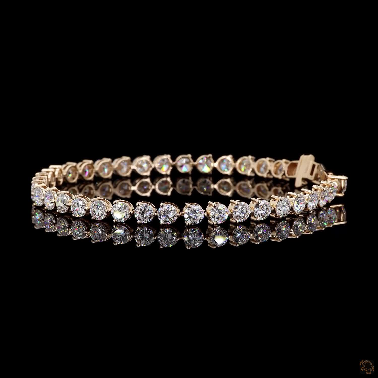 9.74 Ct Traditional 4-Prong Open-Basket Setting for maximum light exposure and brilliance