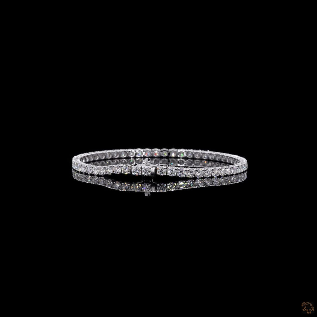 6.24Ct Luxury Diamond Tennis Bracelet Dainty Bridal Anniversary Jewelry Lab Grown Diamond