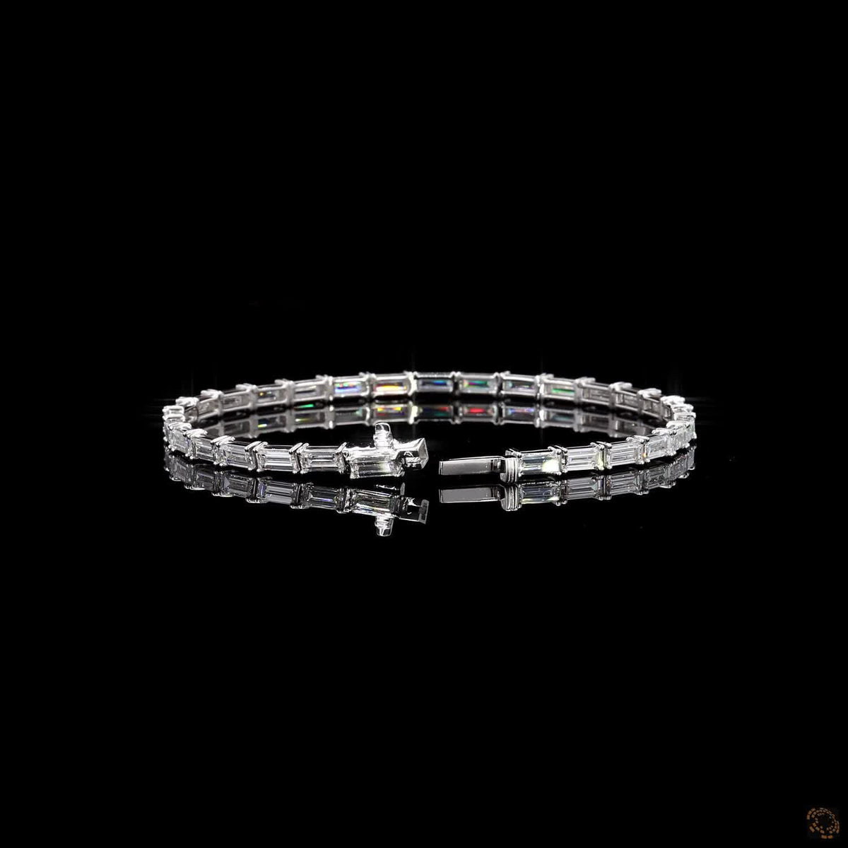 7.00 Ct Baguette Diamond Fashion Bracelet Lab Grown Diamond