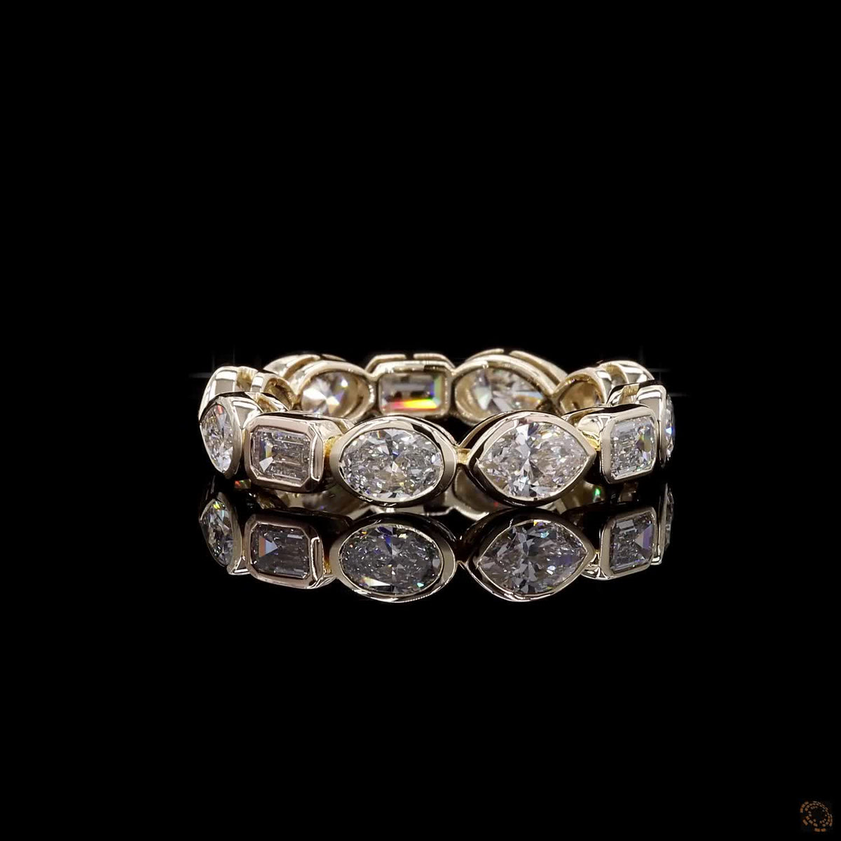 3.27 Ct Eclectic Luxe, Avant-Garde Statement, Modern Contemporary Fine Jewelry