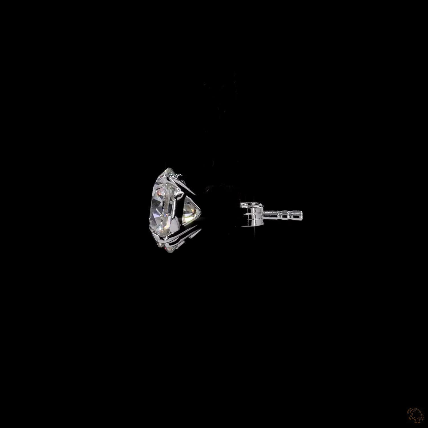 7.05 Ct Delivers a timeless square-like framework around the round brilliant stone, creating a crisp, geometric look