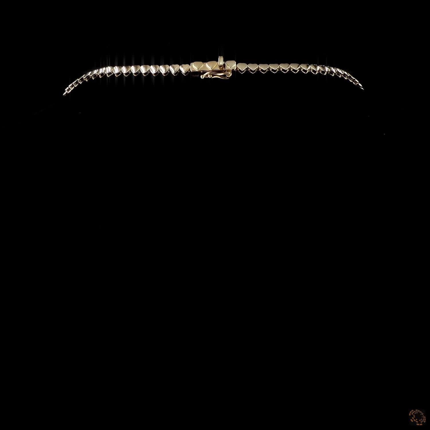 2.91Ct Lab Grown Diamond Round Tennis Necklace