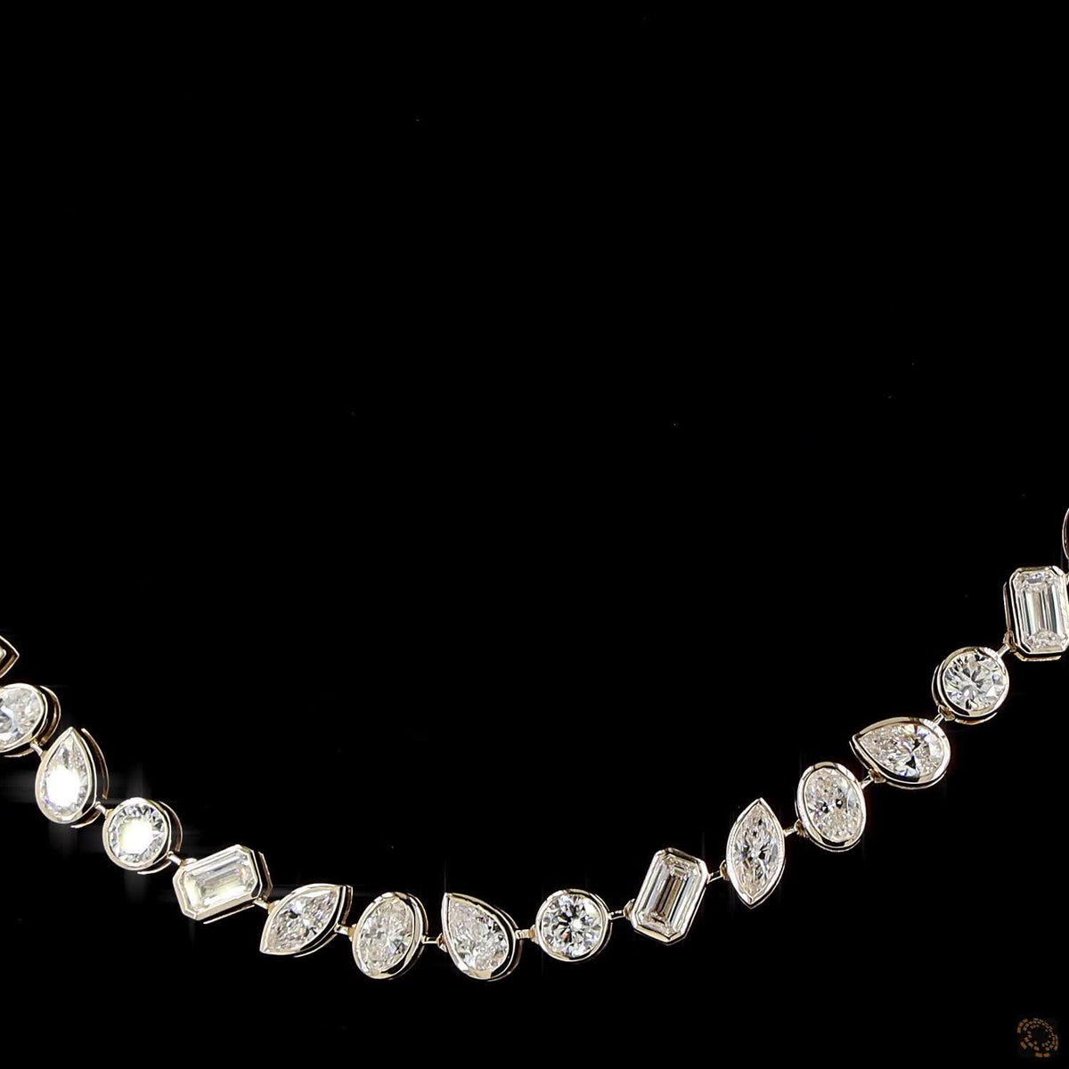 17.11 Ct Wear alone as a standalone statement piece against a low neckline or over a sleek high-neck top