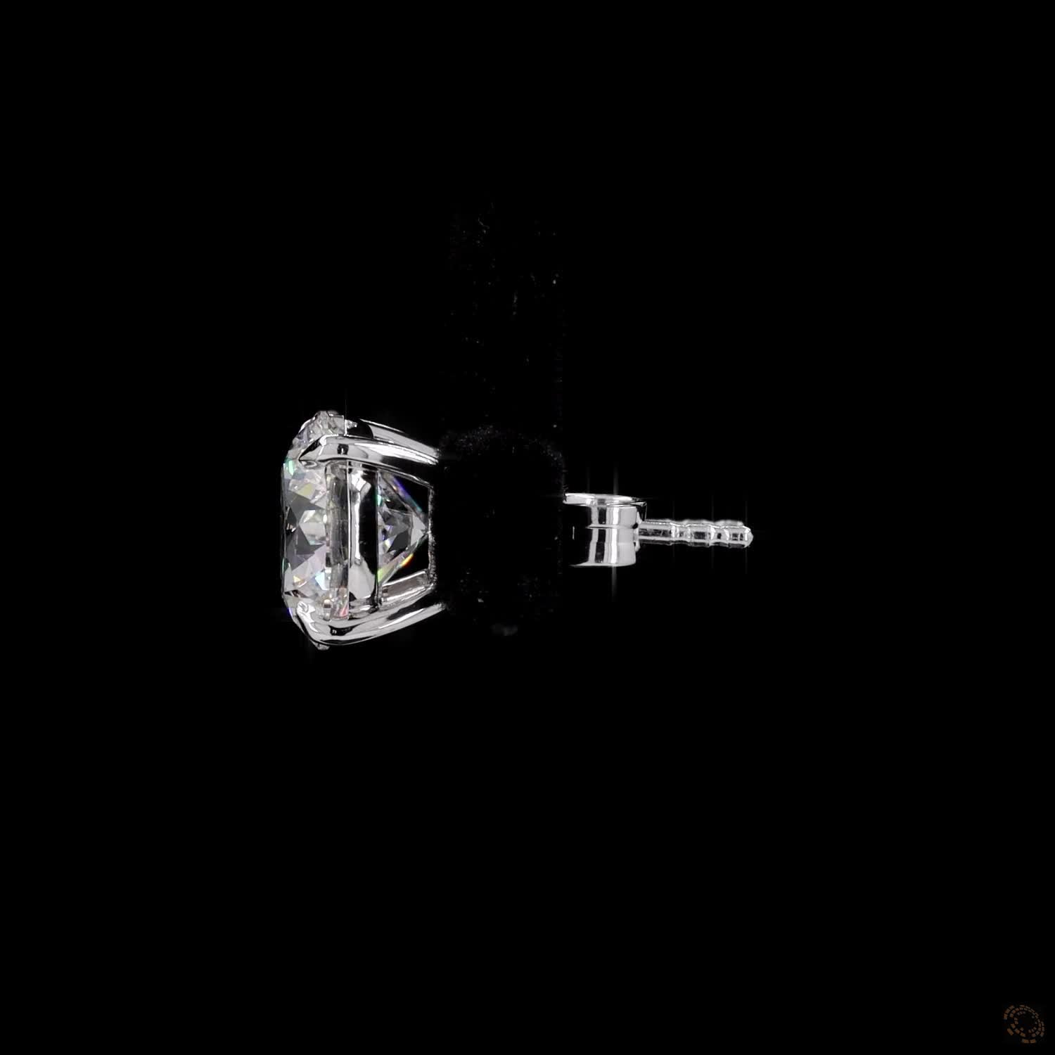 5.06 Ct Delicates prongs hold the stone securely while allowing light to enter from all angles, maximizing the diamond's natural fire and scintillation
