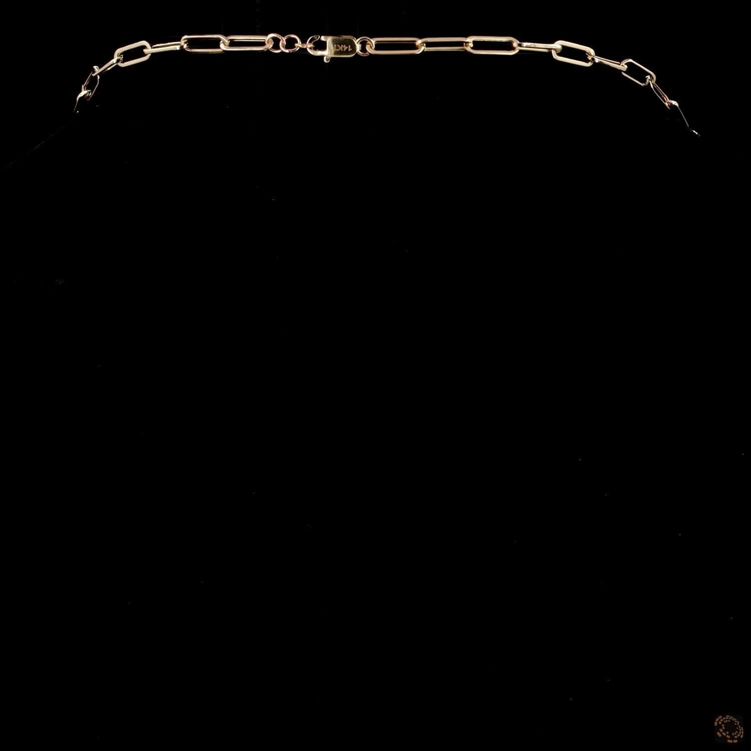 16.11 Ct Bezel Set Emerald Cut Lab Grown Diamond Tennis Necklace | Minimalist Luxury Jewelry
