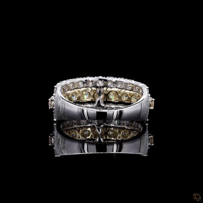 2.64 Ct Round Cut Diamond Engagement Ring, Customized Diamond Ring