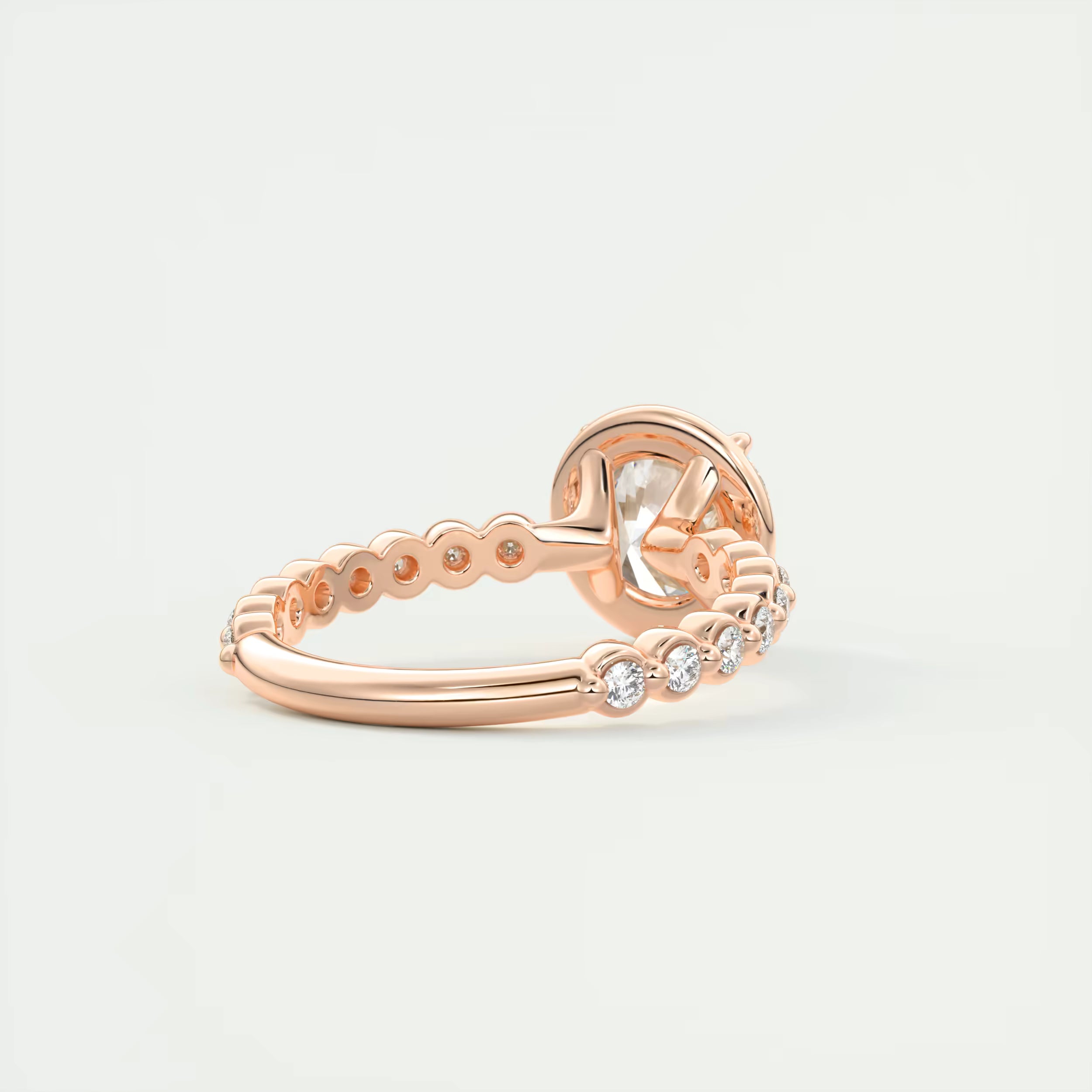 2.00 Ct Round Pure Embrace Solitaire Proposal Engagement Ring