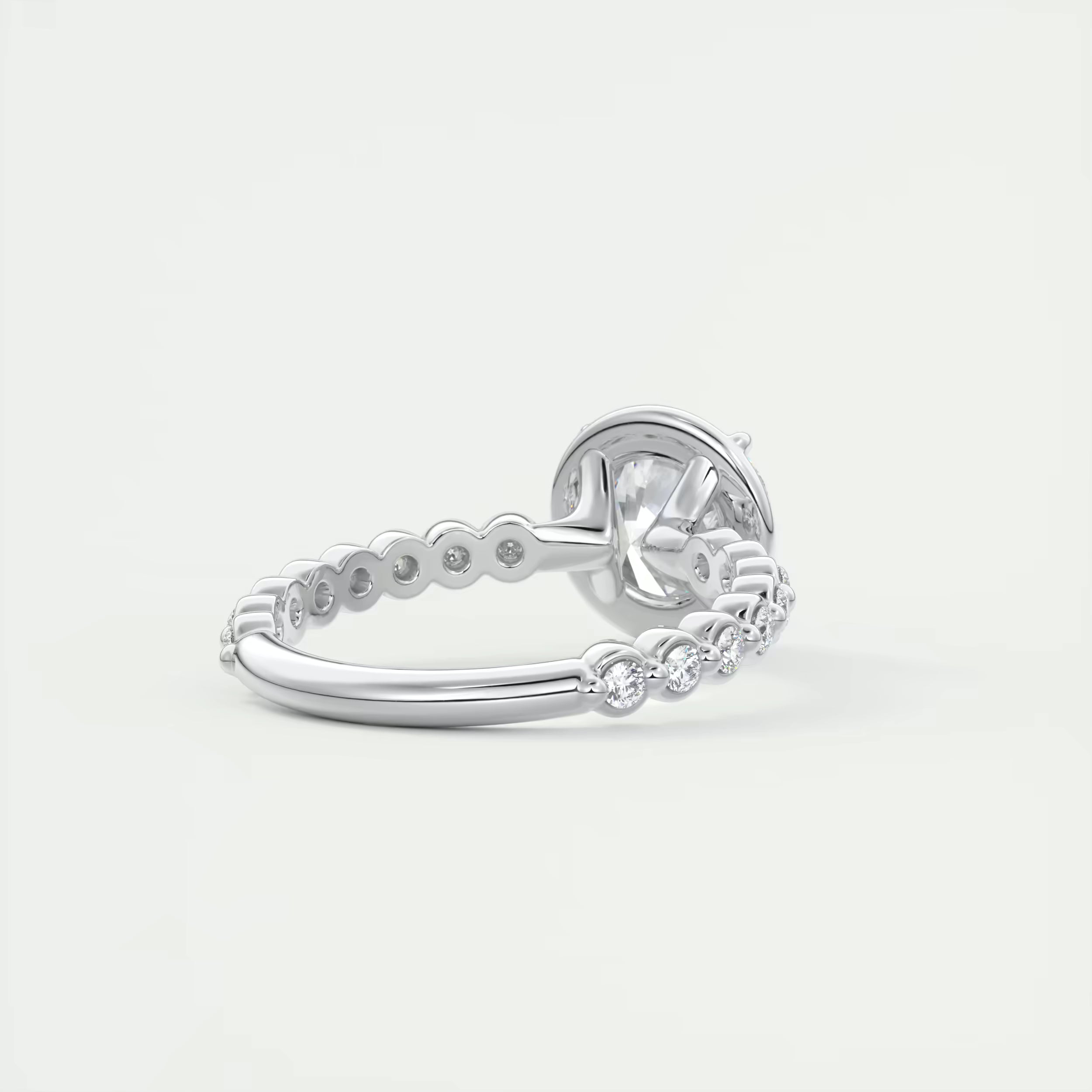 2.00 Ct Round Pure Embrace Solitaire Proposal Engagement Ring