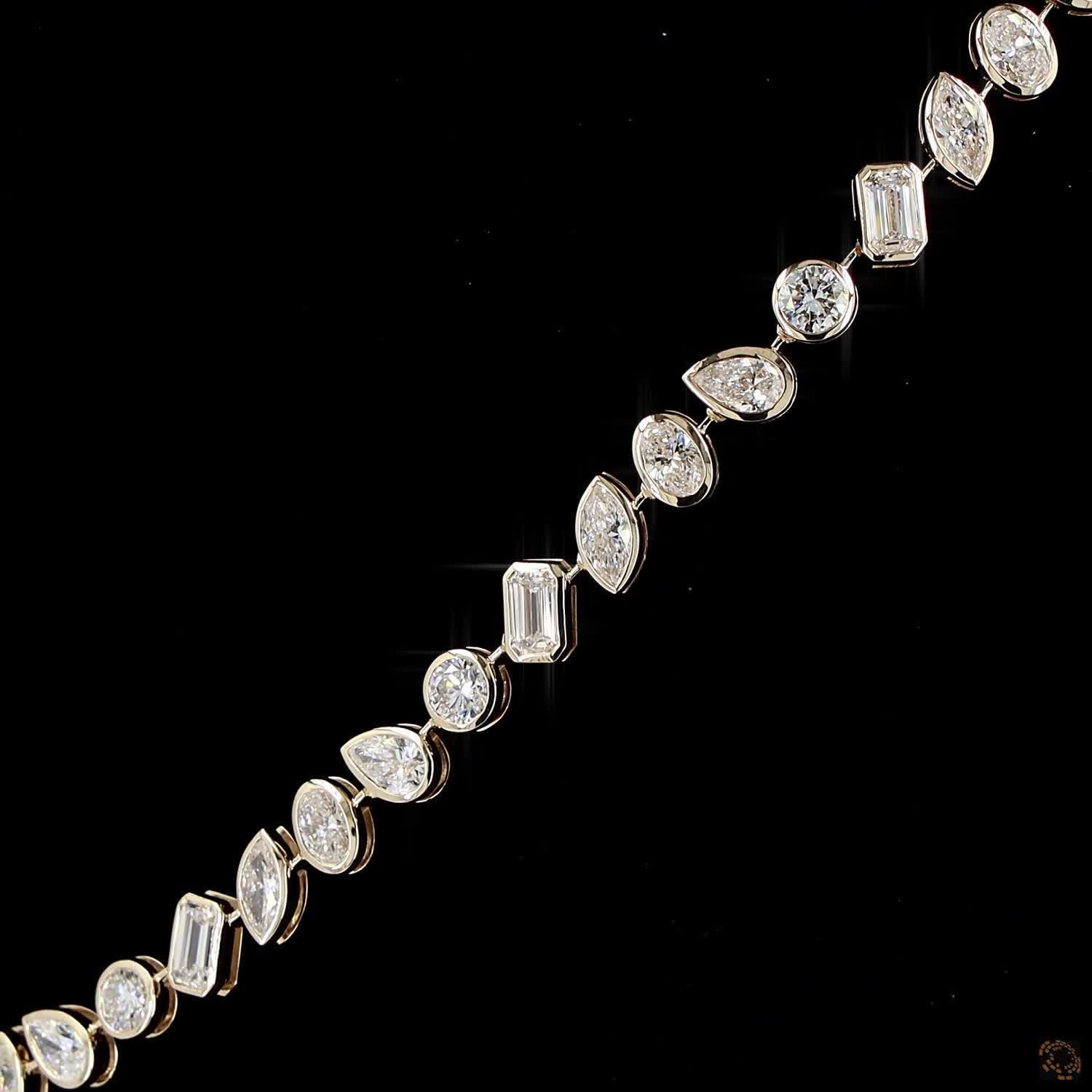 17.11 Ct Wear alone as a standalone statement piece against a low neckline or over a sleek high-neck top