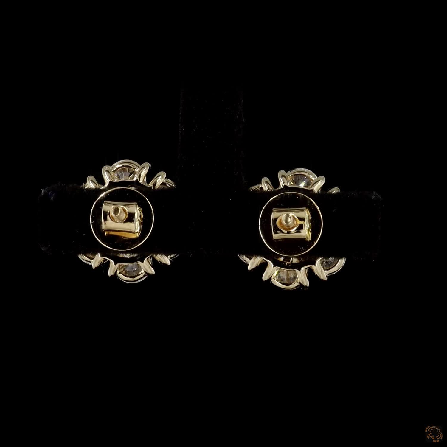 3.08 Ct Floral Modern Elegance, Brilliant Sparkle, Classic Luxury Fine Jewelry