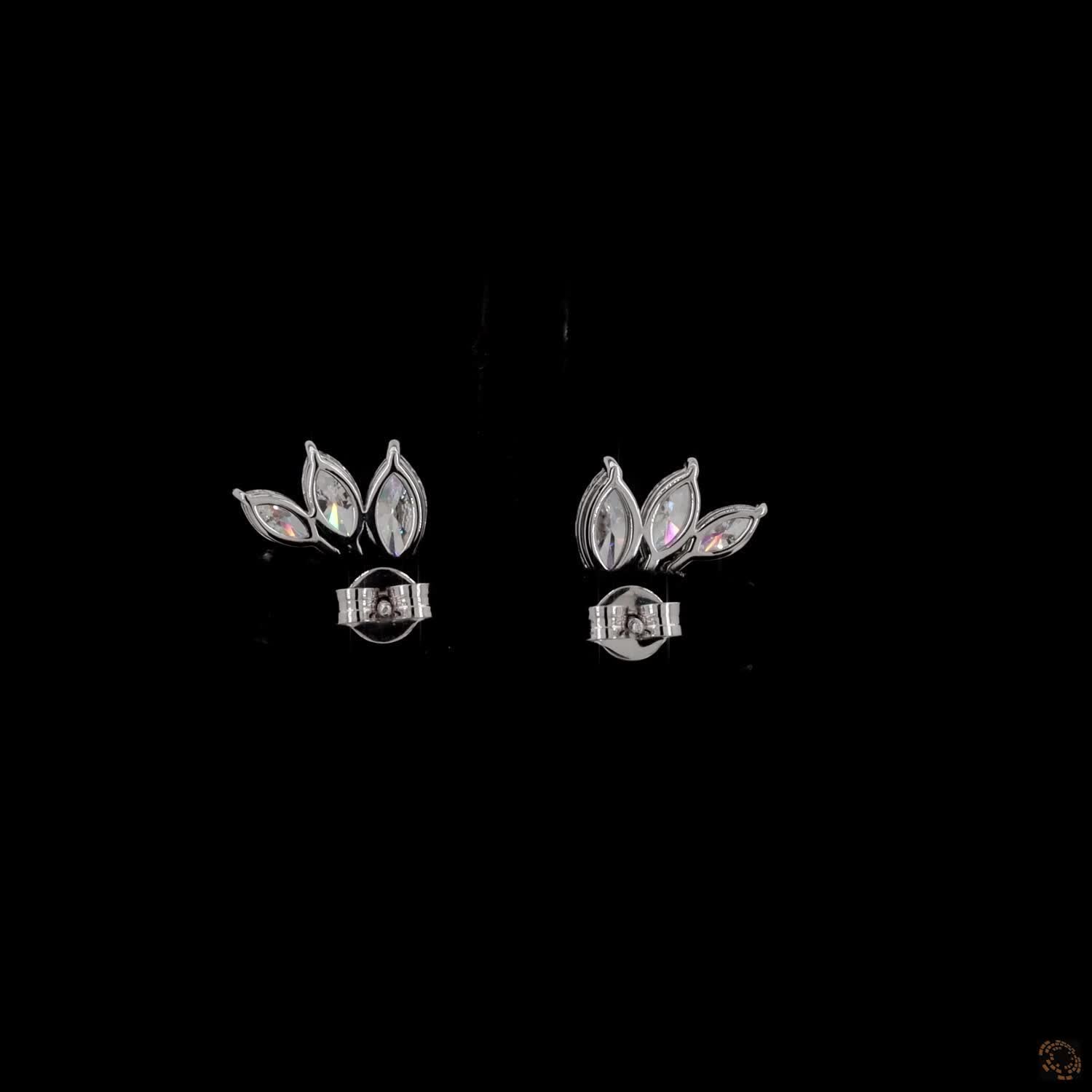 3.44 Ct High-clarity multi-shape lab-grown or natural diamonds Pear Cut and Marquise Cut